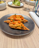 Acciughe Ripiene alla Ligure con Salsa alla Maionese al Peperone Crusco