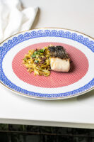 Filetto di branzino al Josper