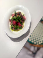 Tataki di Manzo con Battuto di Erbe Aromatiche