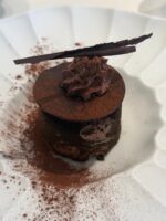 Mousse al cioccolato e Ganache alla Nocciola