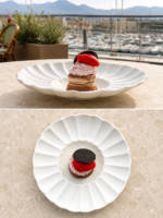 Chocolate Pavlova with Strawberries